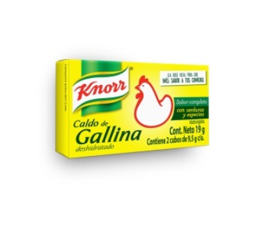 CALDO KNORR GALLINA X2.